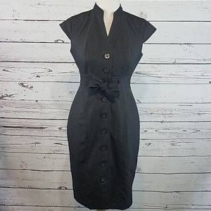 Calvin Klein Button Down Pencil Dress size 6p